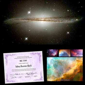 name a galaxy hubble package