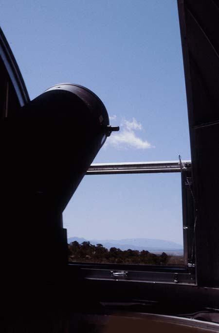 telescope shutter open window