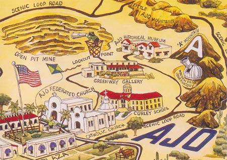 caricature of Kitt Peak and WPO