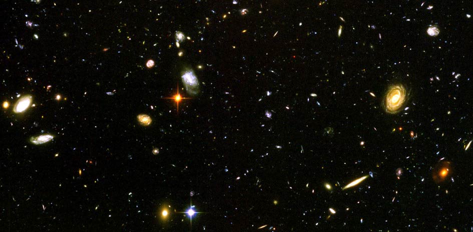 hubble deep space