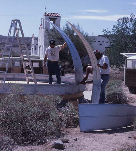 dome takes shape